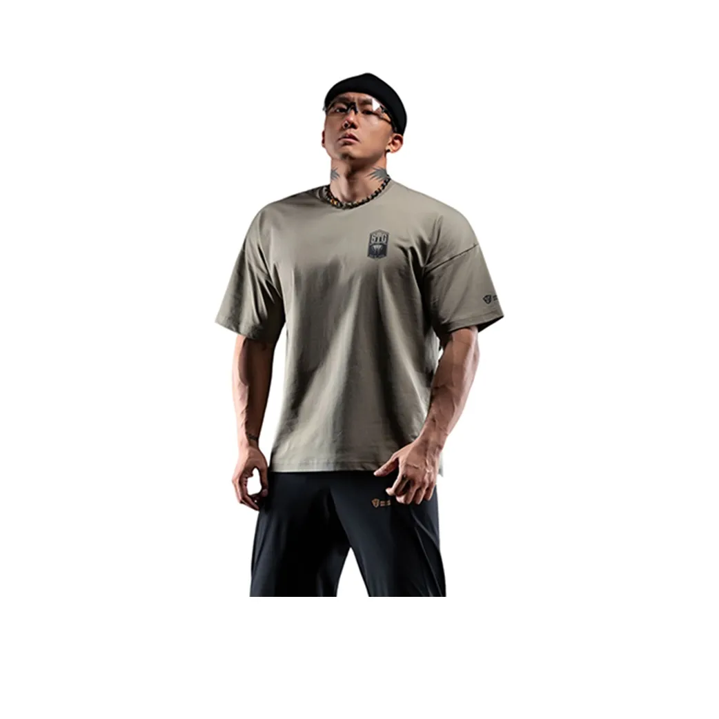 Monster Guardians T-рубашка мужская серо-зеленая с оттенком зеленого