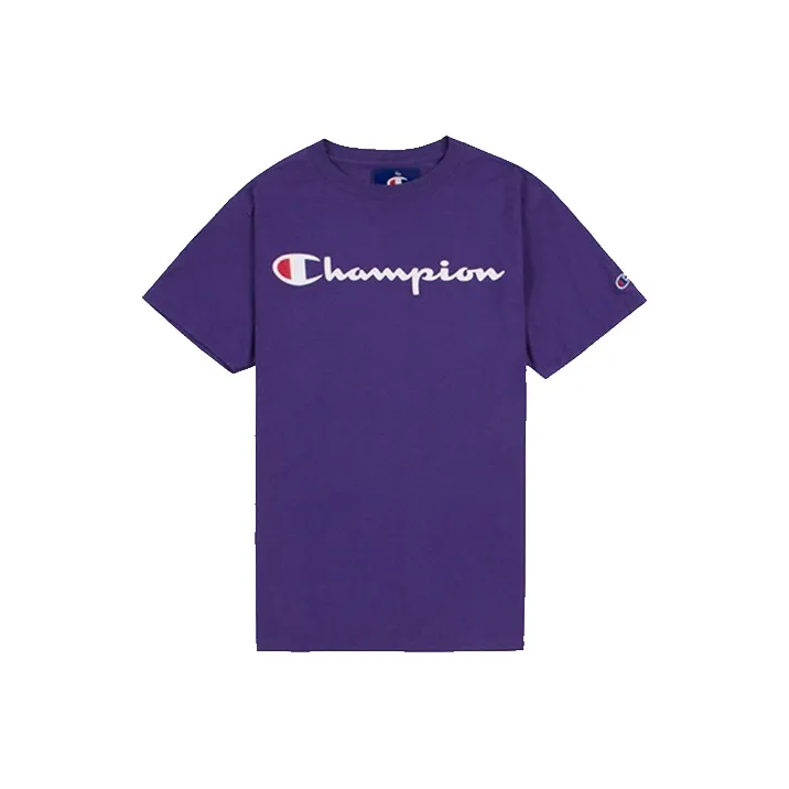 Champion T-Shirt US Version Unisex Purple