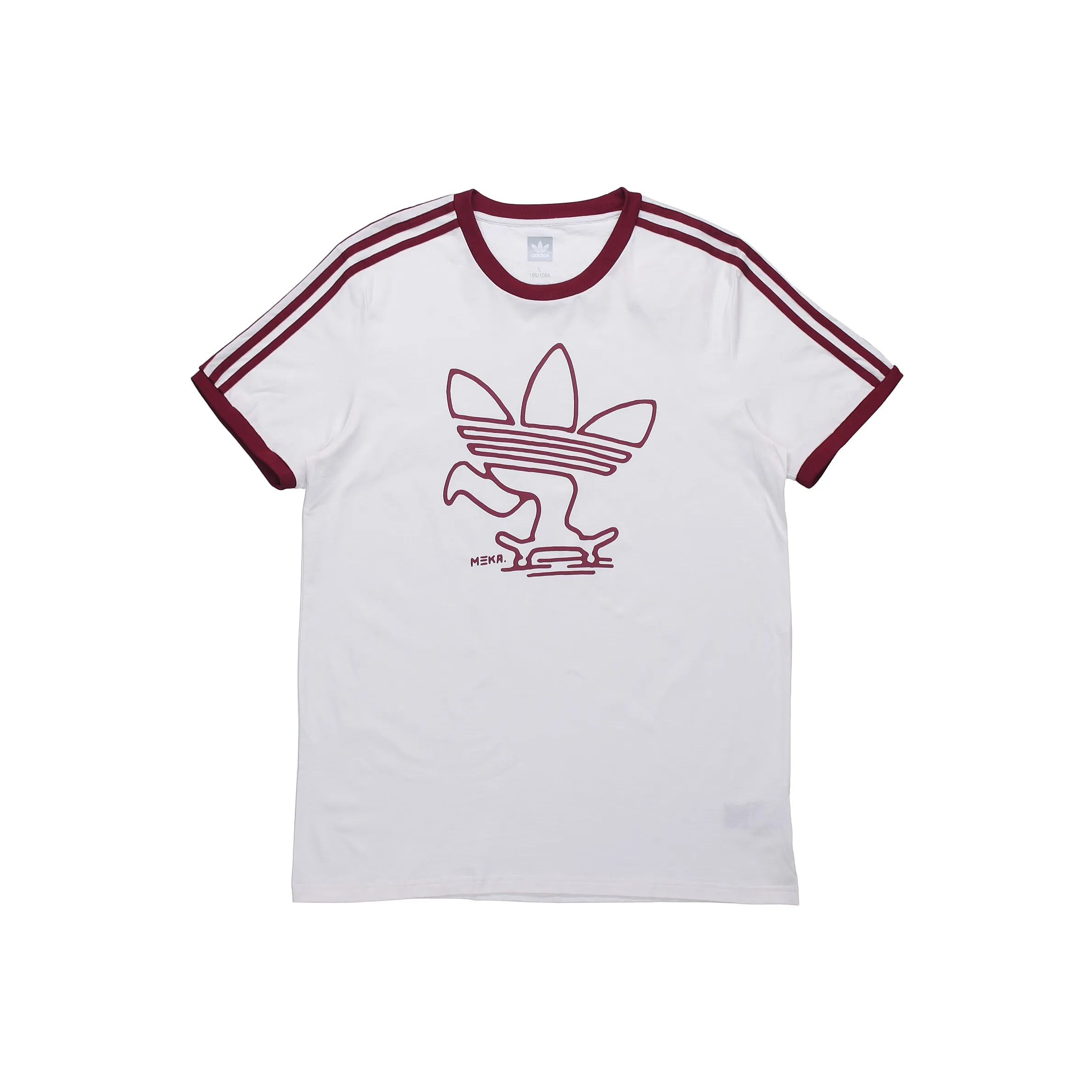 Adidas Originals Белая Мужская Футболка