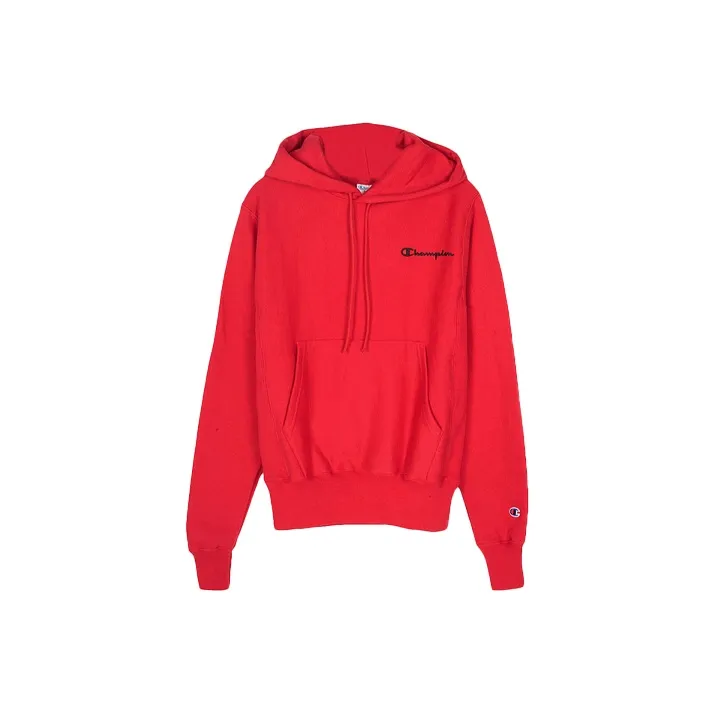 Champion Толстовка Американская версия Унисекс Красный