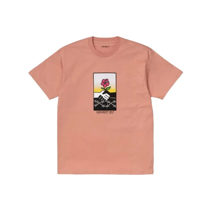 Carhartt WIP T Shirts Unisex Pink