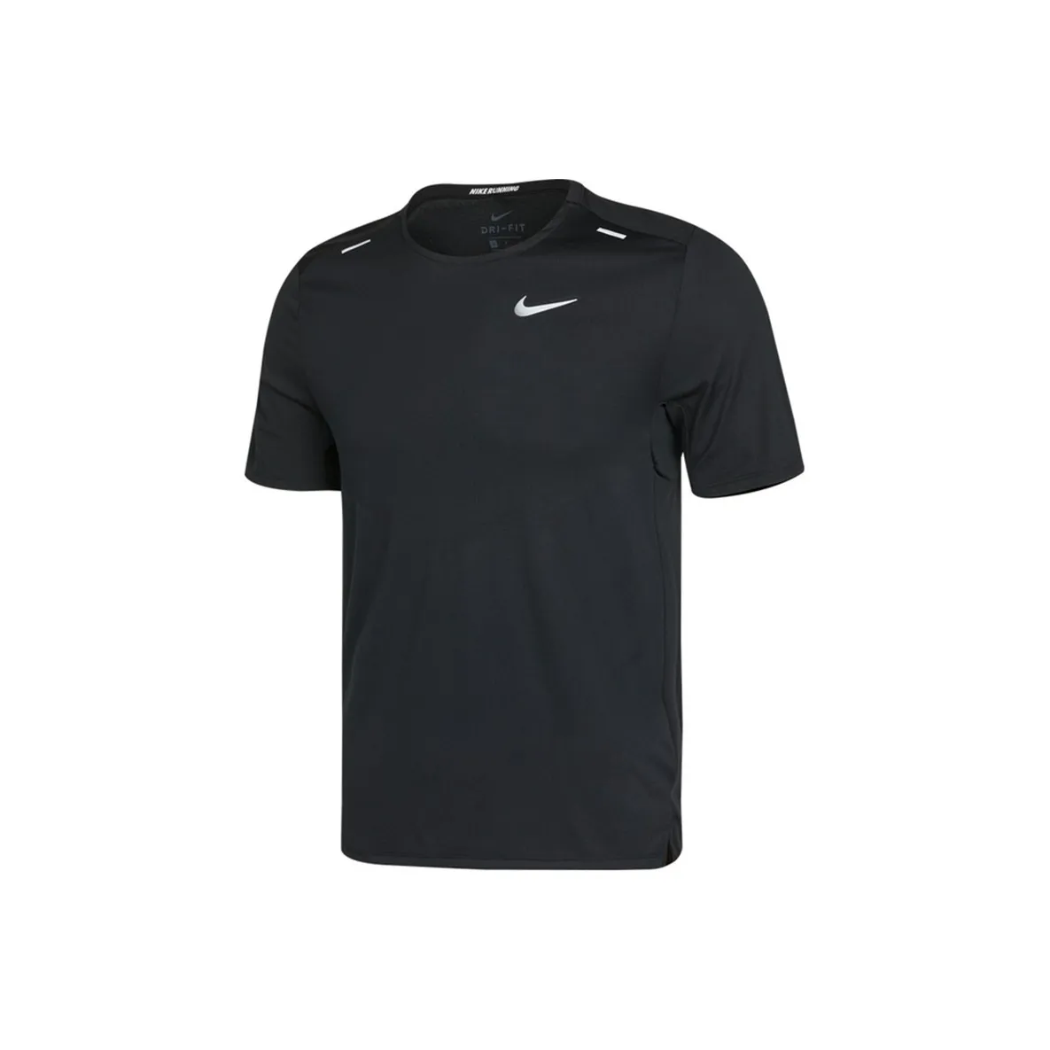 Nike Dri Fit Бег Т-Рубашка Мужская Черная