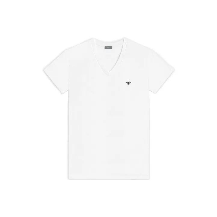 DIOR Quarterly New Products T Shirts Men's White