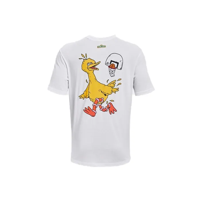 Under Armour Curry X Sesame Street T Shirt Men's White