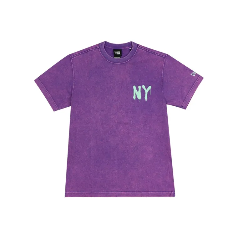 New Era SS21 Straight T Shirt Unisex Purple