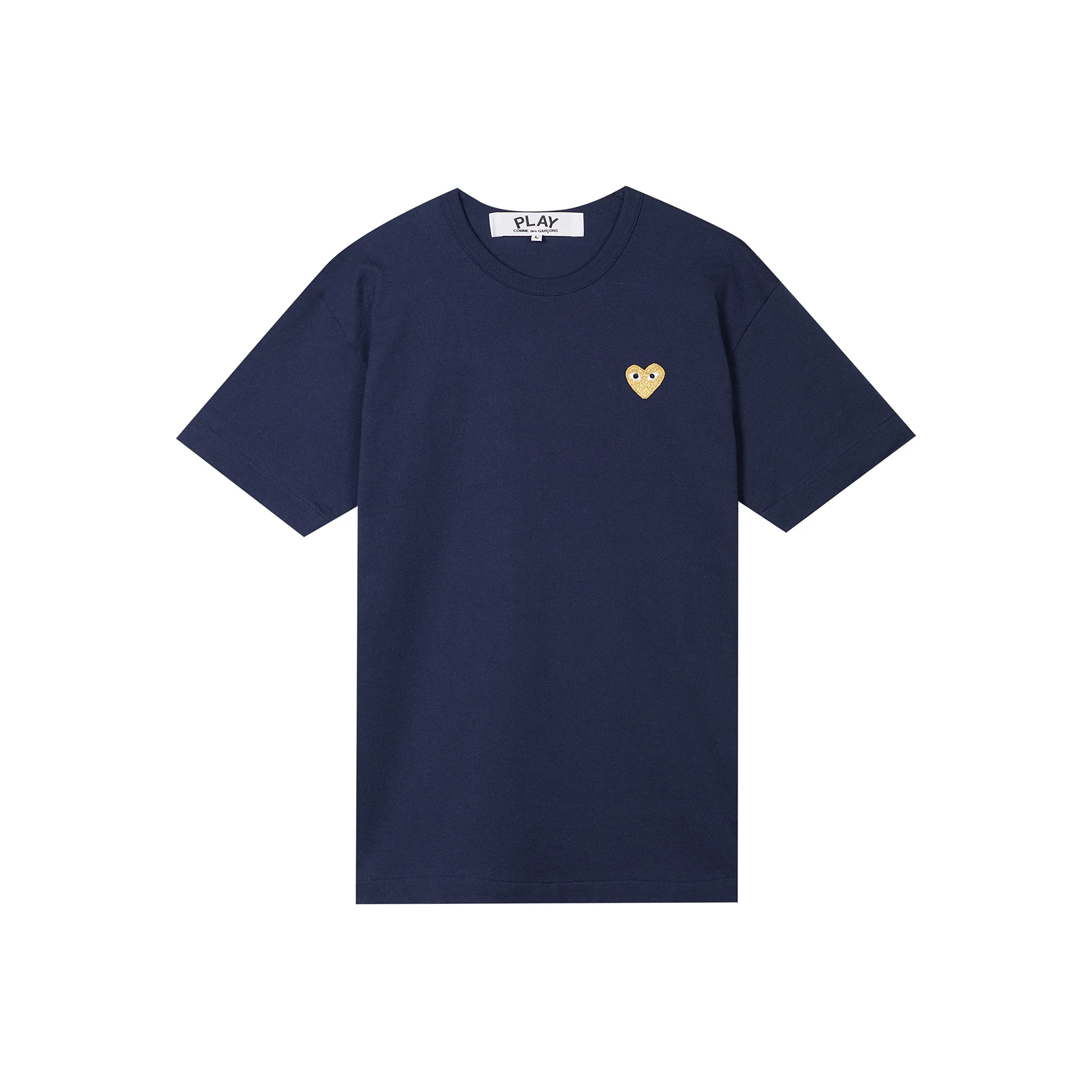 CDG Play Морской Синий Мужская T-Рубашка