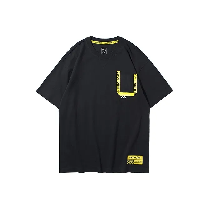 Disney X LINING T Shirts Men's Black