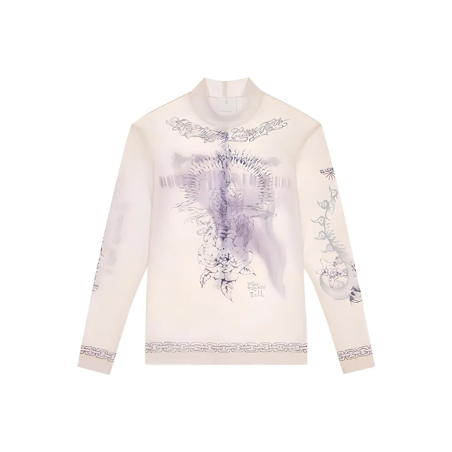 Givenchy Бежевые Мужские T-рубашки