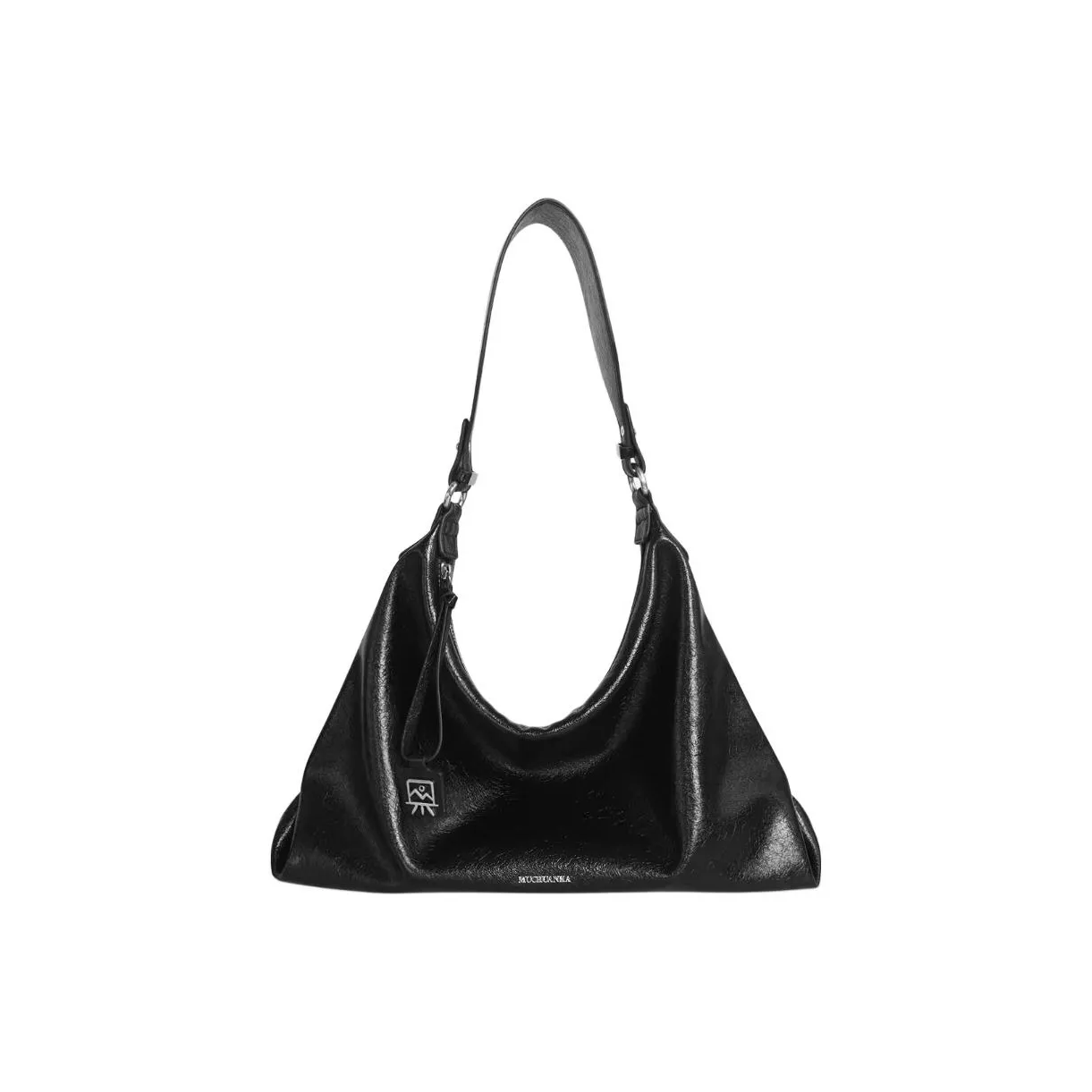 Kikawa Card Сумка из синтетической кожи сумка-тоут сумка для покупок сумка через плечо среднего размера женская черная