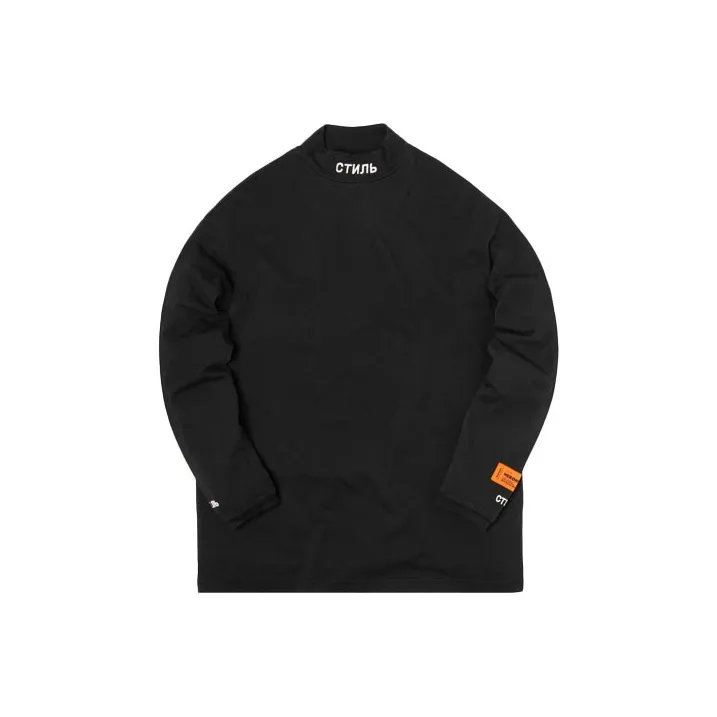 HERON PRESTON Рубашка Мужская Черная