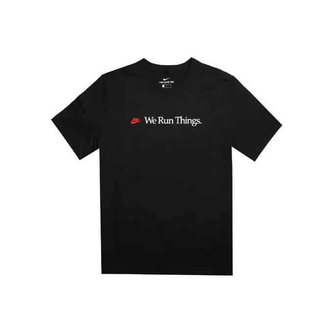 Nike Мужские черные футболки