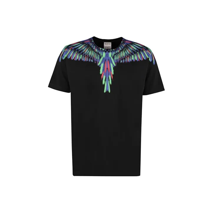 Marcelo Burlon Мужские черные T-рубашки