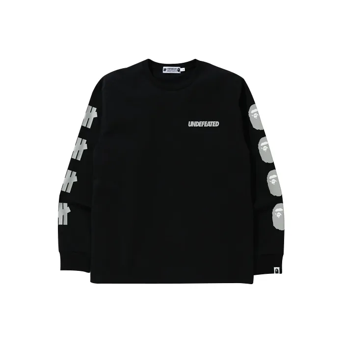 Bape X Undefeated 2 Long Sleeve Tee