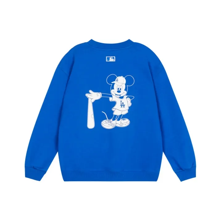 MLB x Disney Синий Унисекс Свитшоты
