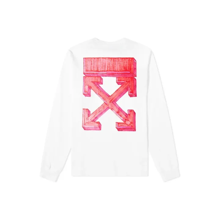OFF-WHITE Marker Long-Sleeve Tee 