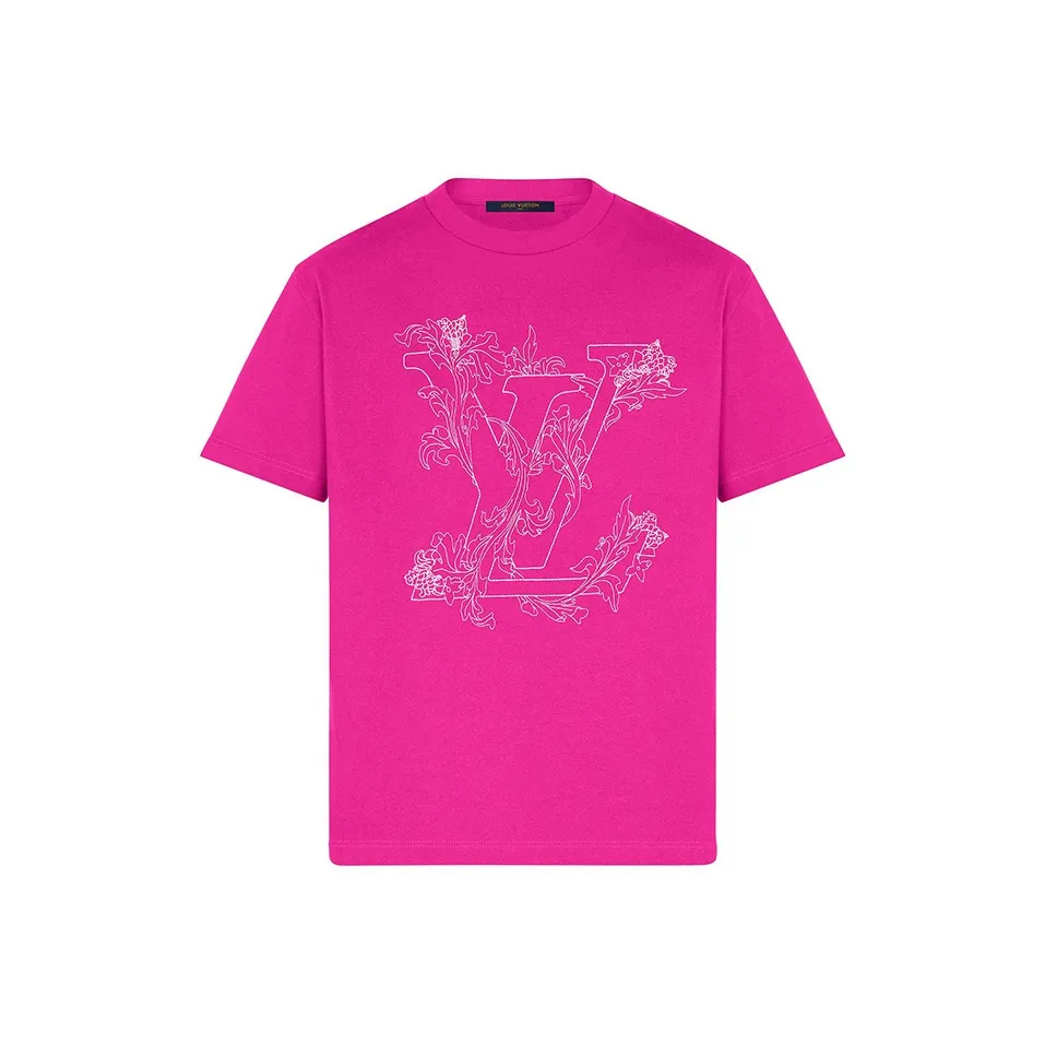 LOUIS VUITTON New Quarterly Products Of LV T Shirt Men's Red