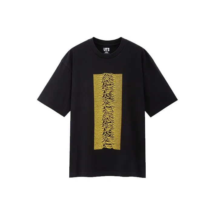 UNIQLO Черная унисекс футболка