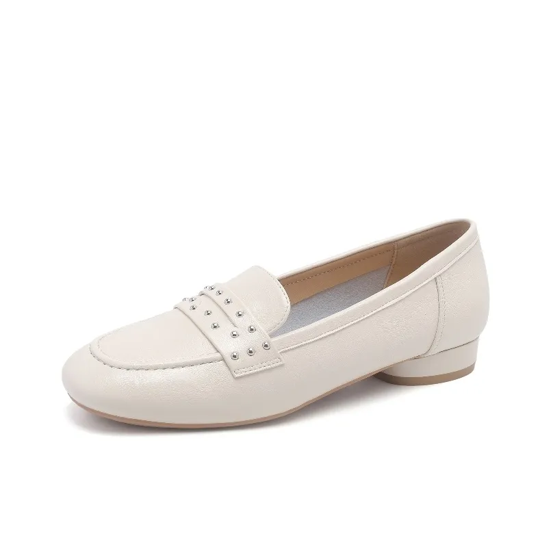 BAFFN Лоферы Женские Кремовый Белый