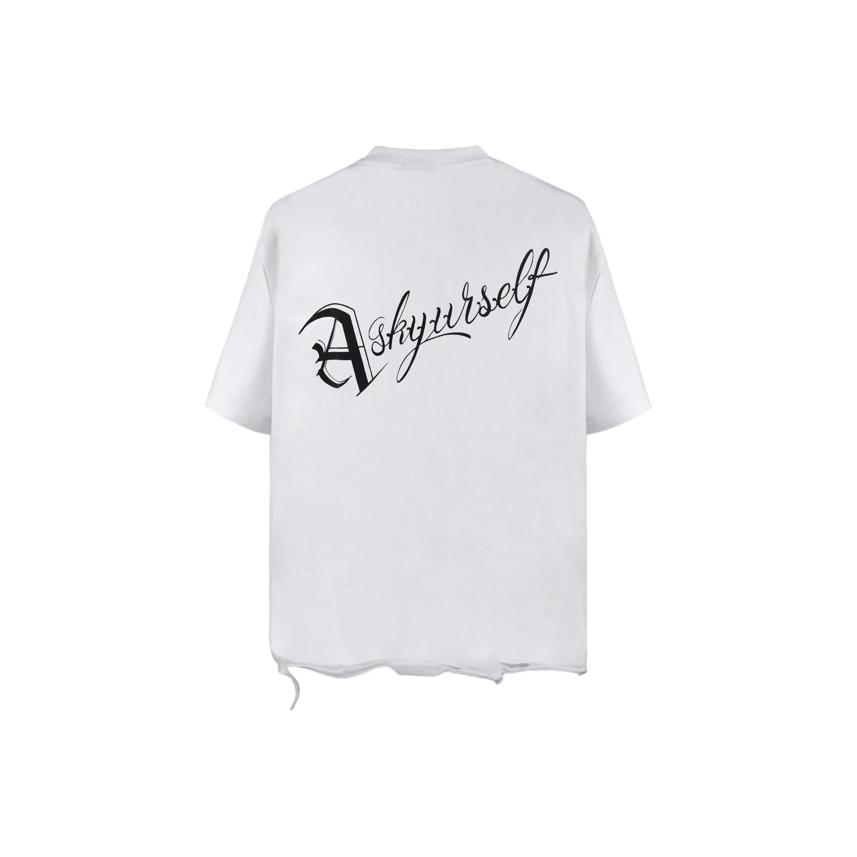 Askyurself T Shirt Unisex White
