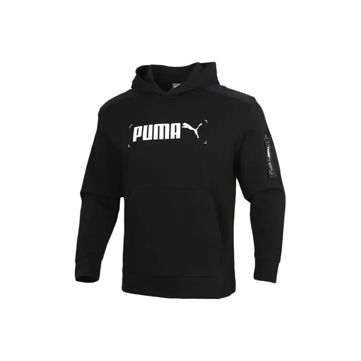 PUMA Черные Мужские Свитшоты