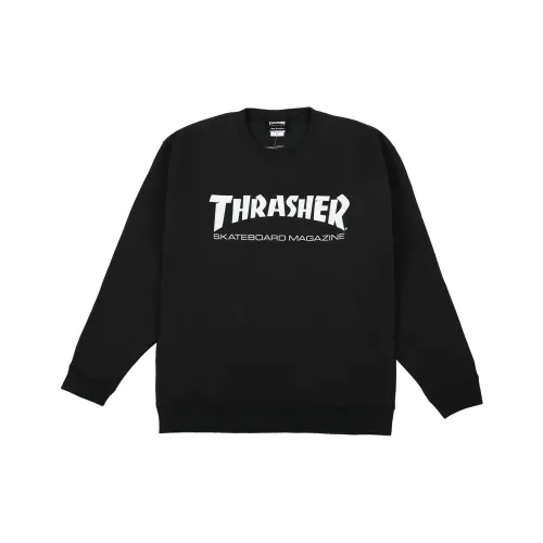 Thrasher Черная Унисекс Толстовка