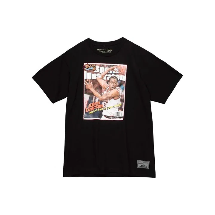 MITCHELL NESS x Sports Illustrated X Mitchell T-Shirt Мужской Черный
