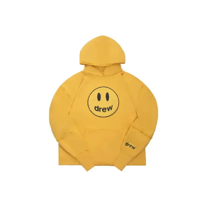 Drew House Smiley Collection Sweatshirts Unisex Yellow