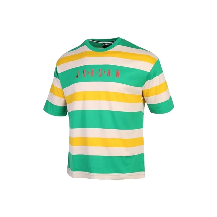Jordan Sport T Shirts Men's Lucky Green/Path Red