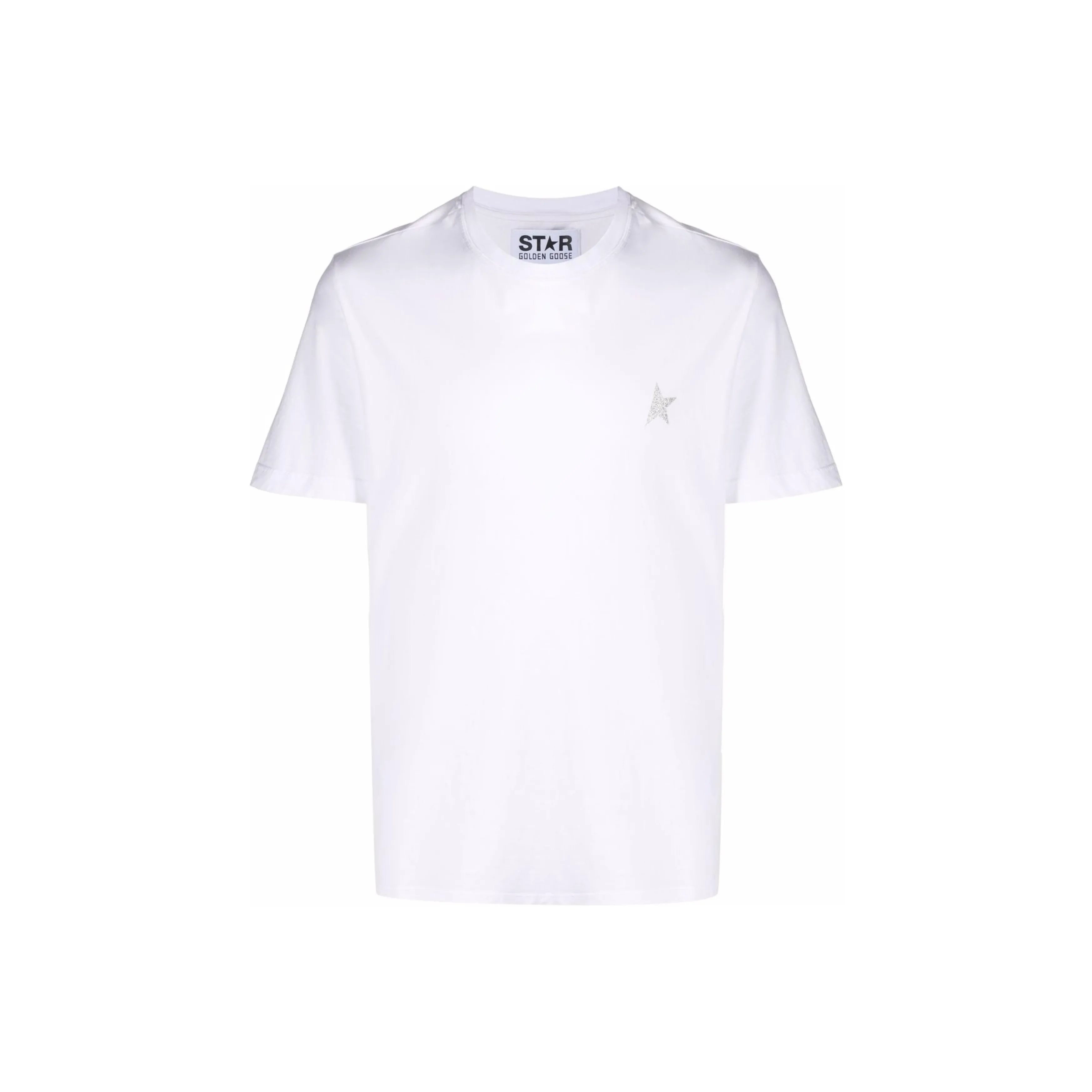 Golden Goose Glitter Logo-print Short-sleeve T-shirt