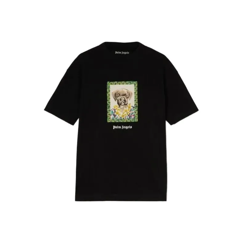 PALM ANGELS Черные Мужские T-рубашки