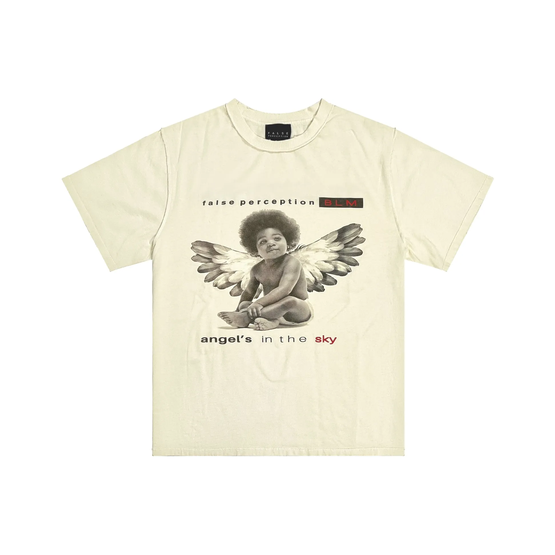 False Perception T-Shirt Унисекс Айвори