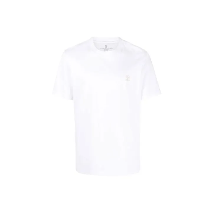 BRUNELLO CUCINELLI Белая Мужская Рубашка T
