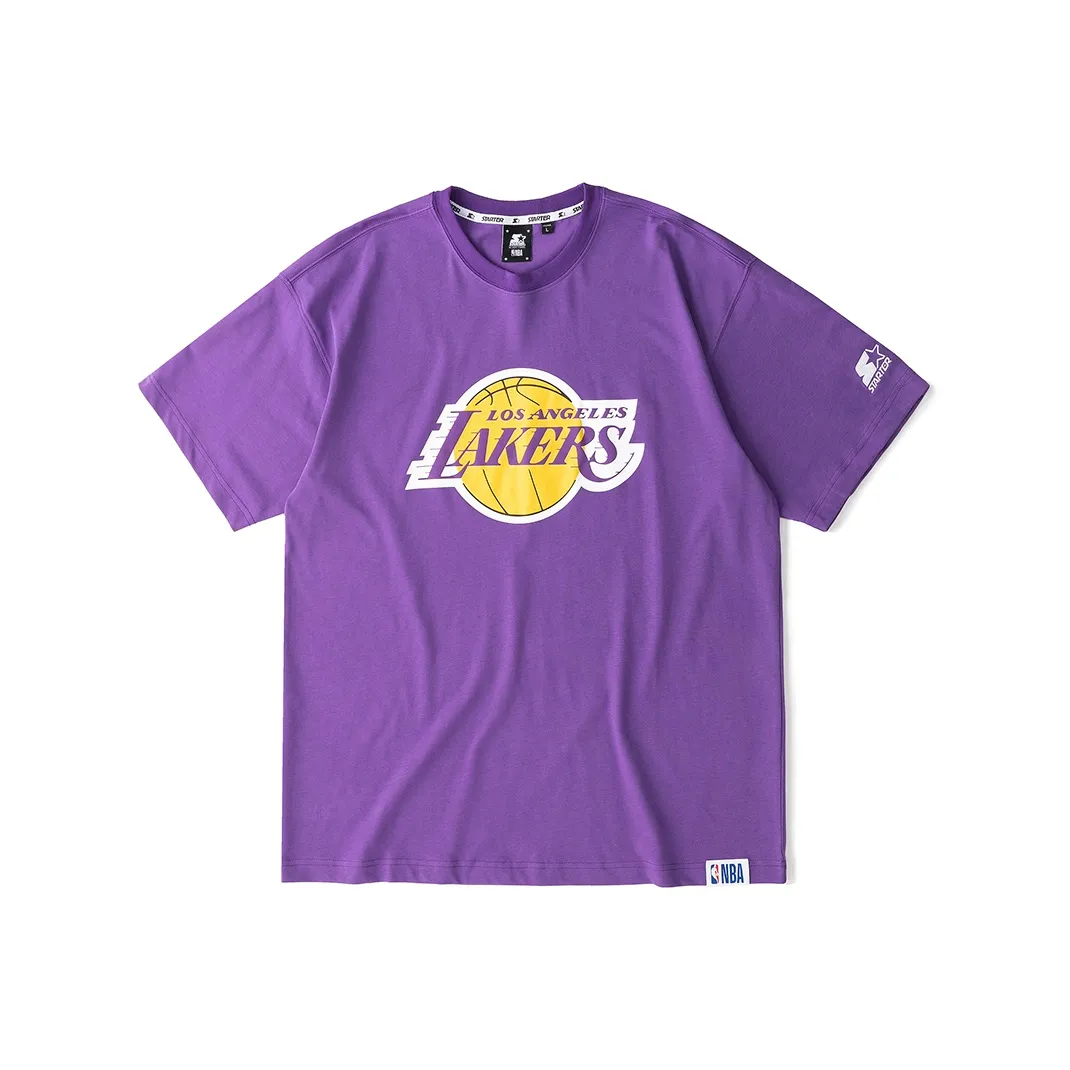 STARTER x NBA T Shirt Unisex Purple