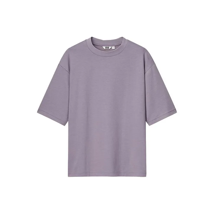 UNIQLO Фиолетовая унисекс футболка