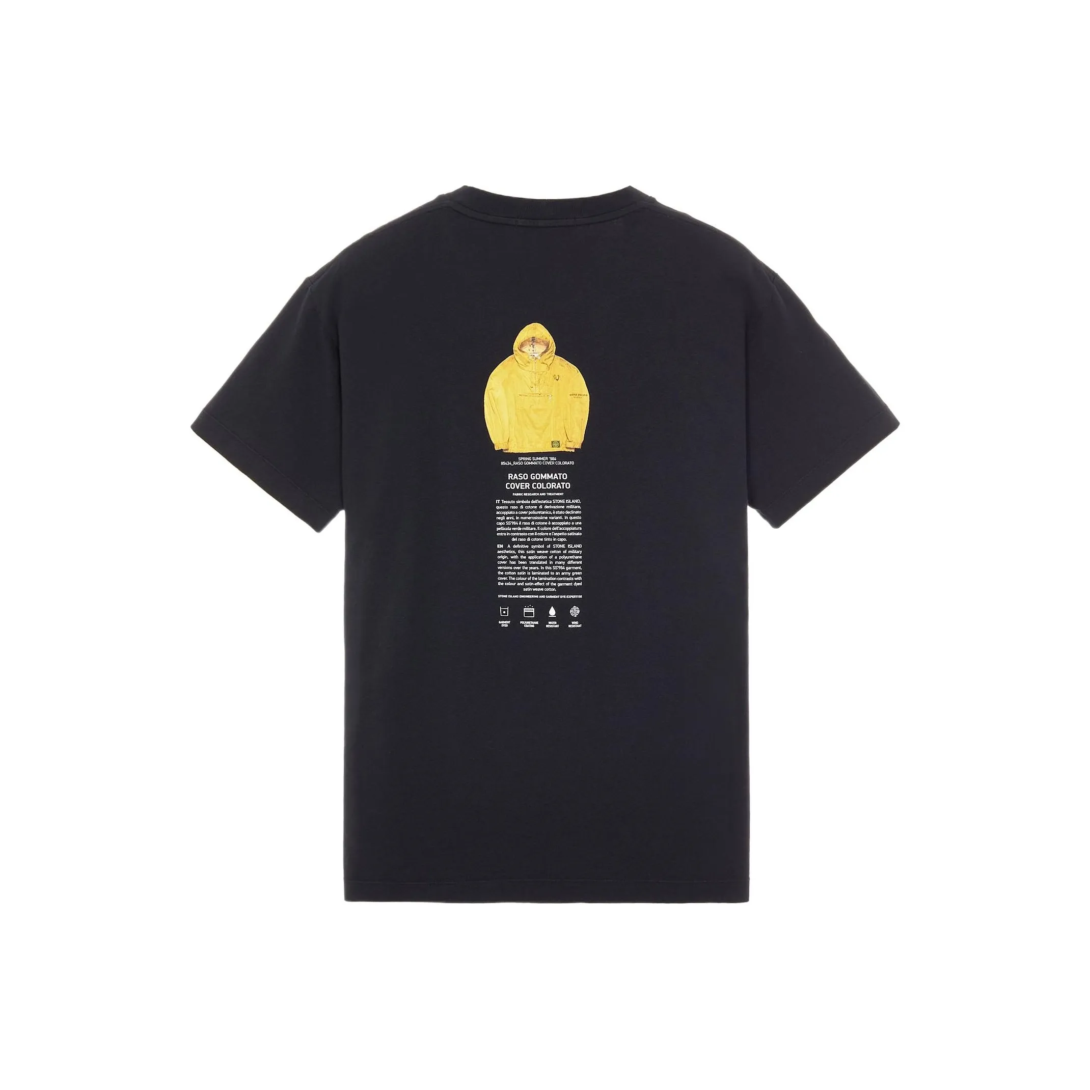 STONE ISLAND T Shirt Men's Black