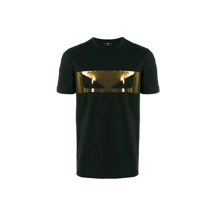 Fendi Черные Мужские T-Рубашки