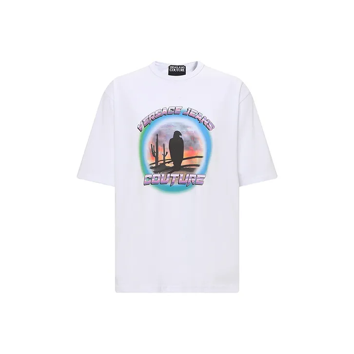 VERSACE JEANS COUTURE SS22 T Shirt Men's White