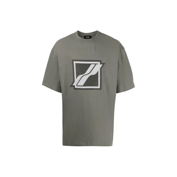 WE11DONE T Shirt Unisex Olive Green