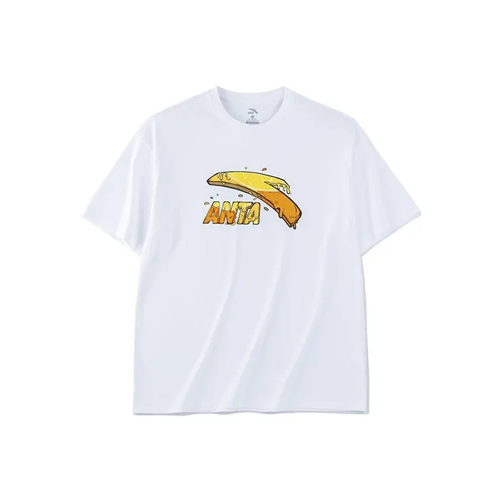 Anta T Shirt Unisex Snowflake White