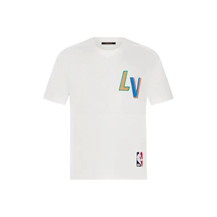 LOUIS VUITTON X Nba Basketball Short Sleeved T shirt