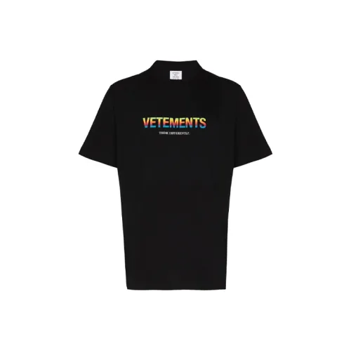 Vetements Черная Мужская Рубашка