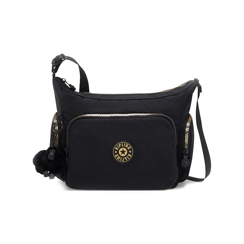 Kipling Fabric, Polyester, Polyamide Shoulder Bag Unisex Multicolor
