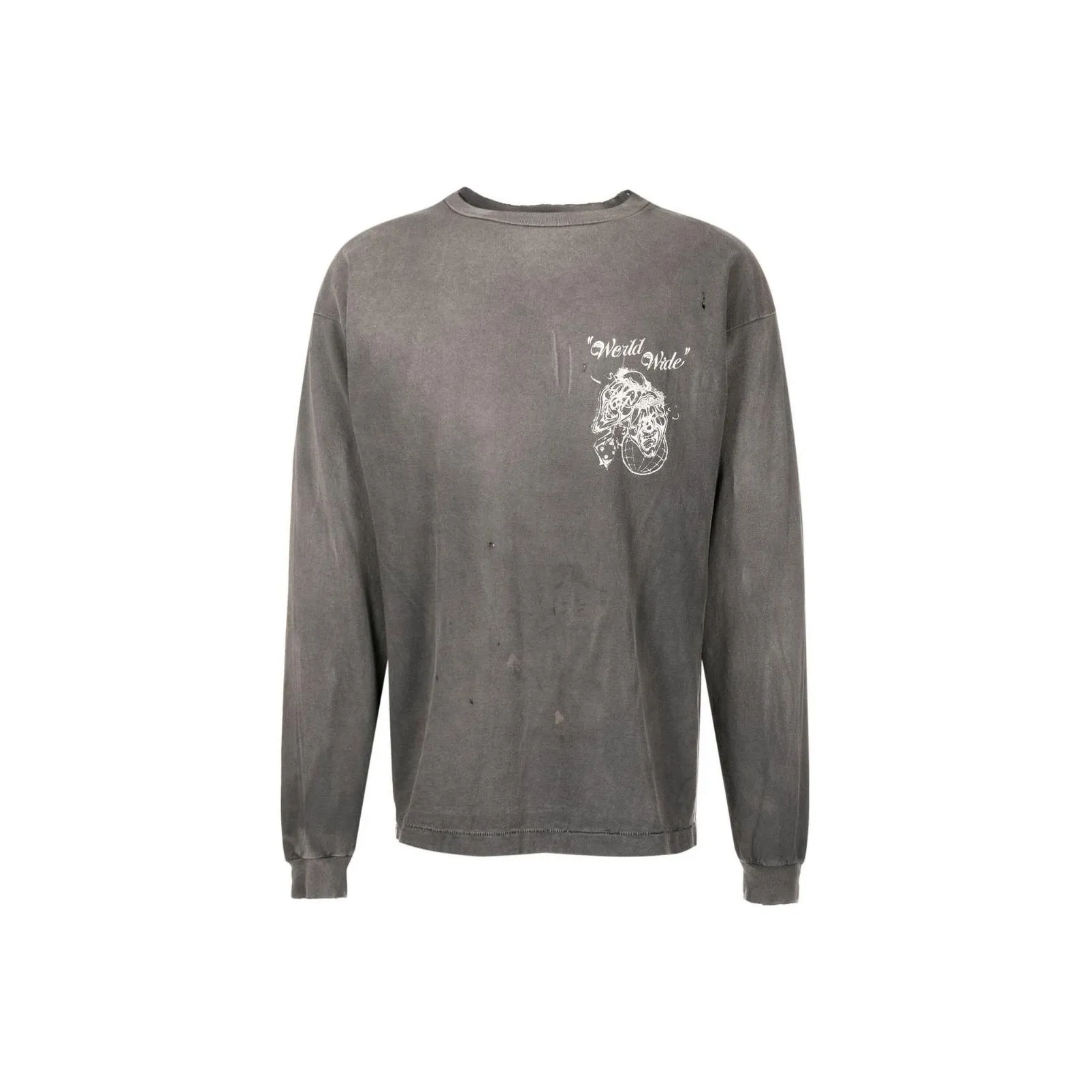 SAINT Mxxxxxx Серый Мужская T-Рубашка