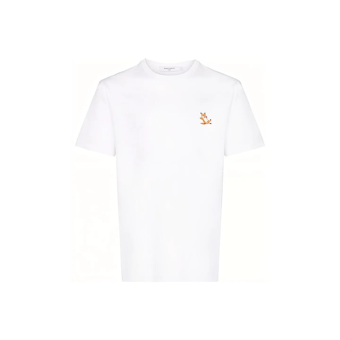 Maison Kitsune Chillax Fox Logo detail T shirt