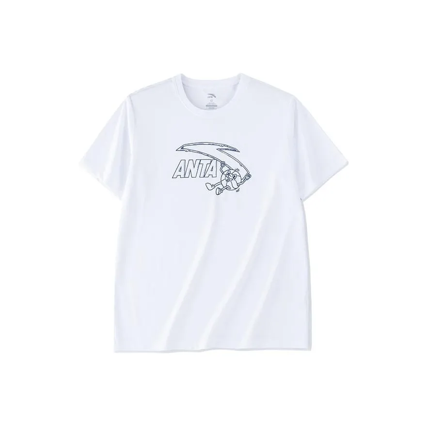 ANTA Basketball Collection Т-рубашка Унисекс Чисто белый