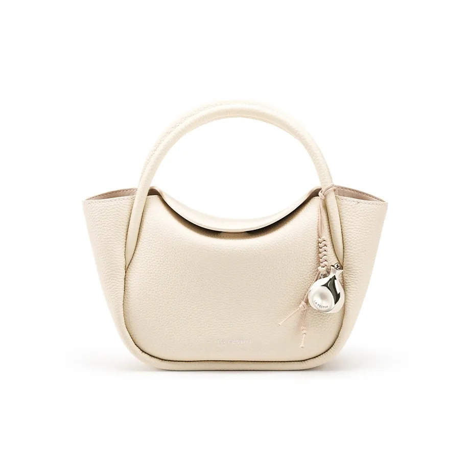 LA FESTIN Лицевая коровья кожа Сумка через плечо Пельмени Корзинка-сумка Сумка Средний Женская Многоцветная