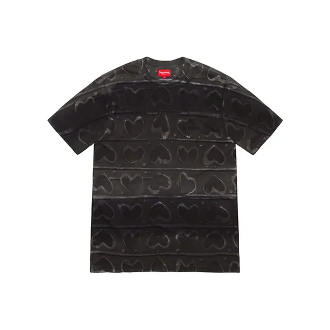 Supreme FW19 T-Shirt Unisex Black Gray Supreme FW19 Т-Рубашка Унисекс Черный Серый