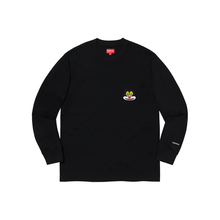 Supreme Cat L/S Pocket Tee