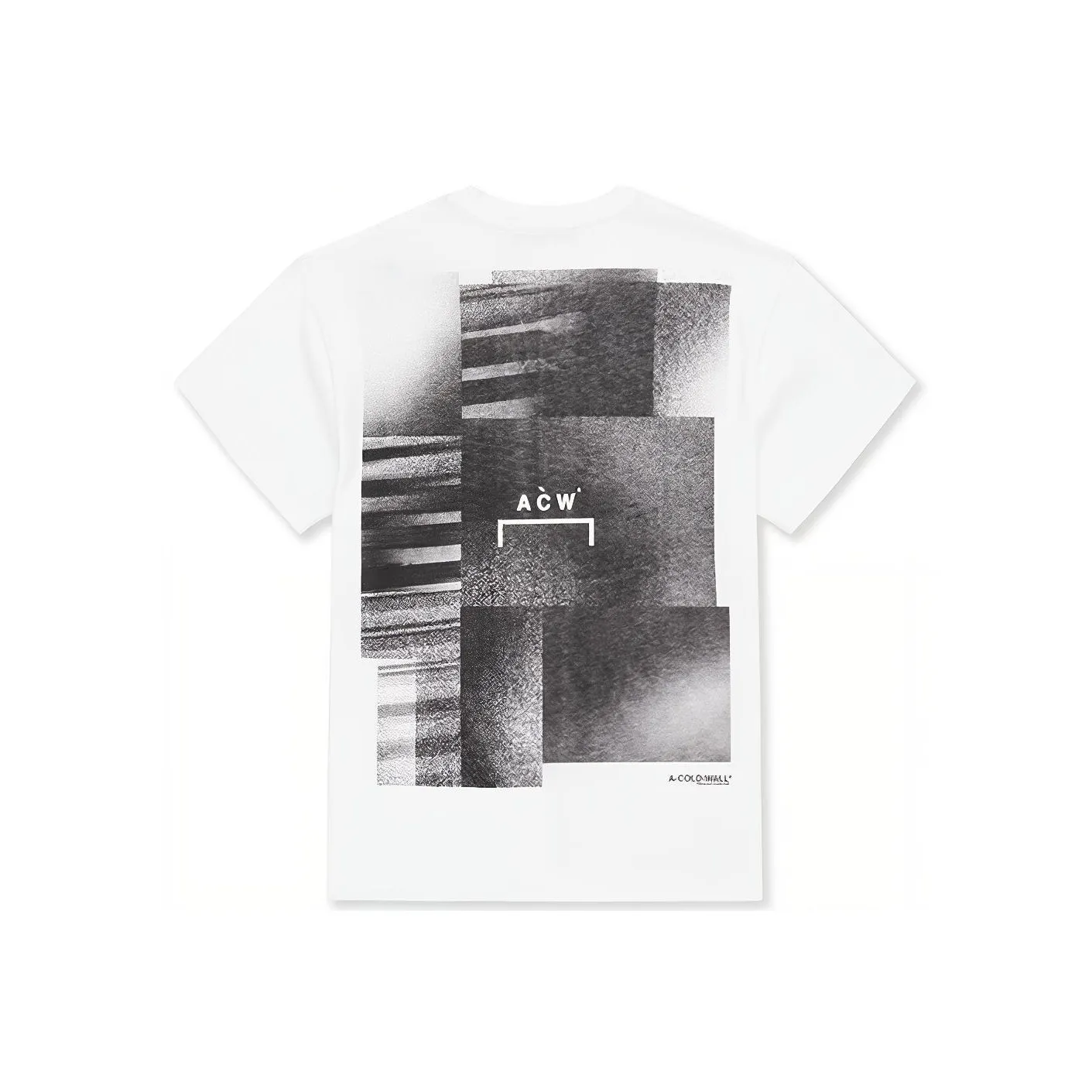 A COLD WALL* Rear Graphic print T shirt