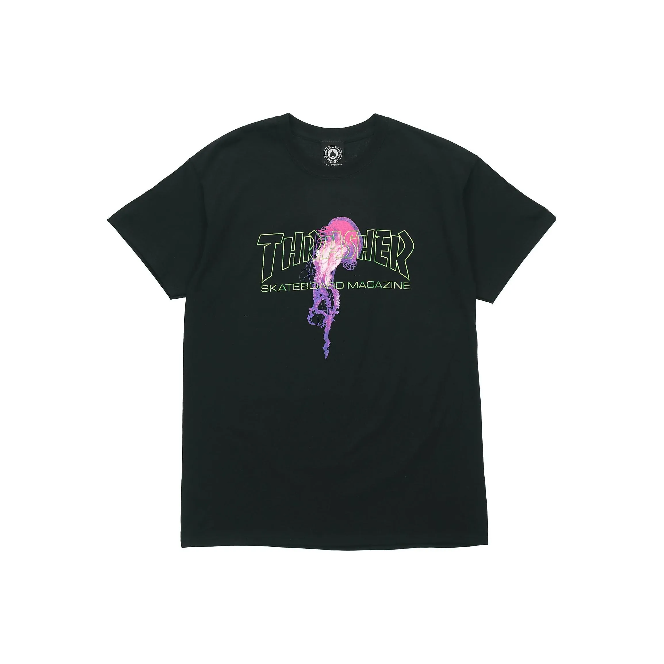 Thrasher T Shirt US Version Unisex Black